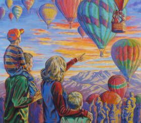 Albuquerque Balloon Fiesta Poster 2010