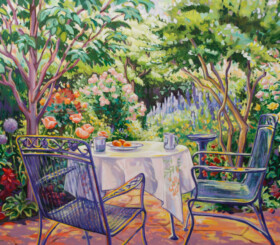 Breakfast in the Garden