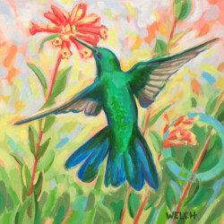 Sparkling Violet Ear